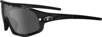Syze sportive TIFOSI Optics Sledge për meshkuj, lente smoke, kornizë e zezë