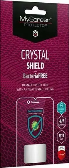 Folie mbrojtëse ekrani Ms Crystal BacteriaFREE për Lenovo Tab M10 Plus 3 Gen, antibakteriale, transparente
