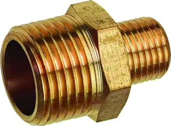 Reduktues bronzi pneumatike Dedra, 1/4" M, 1/2" M, ngjyrë bronzi