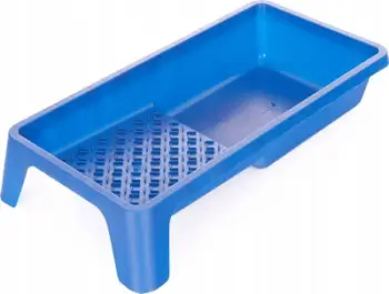 Tabaka plastike për bojë, për rul të vogël dhe të mesëm, blu