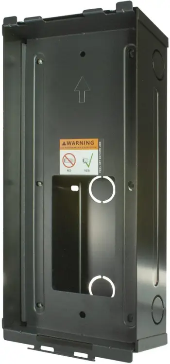 Komplet instalimi në mur Akuvox R27/R28, kornizë ndërtuese, për panele interfonike, gri