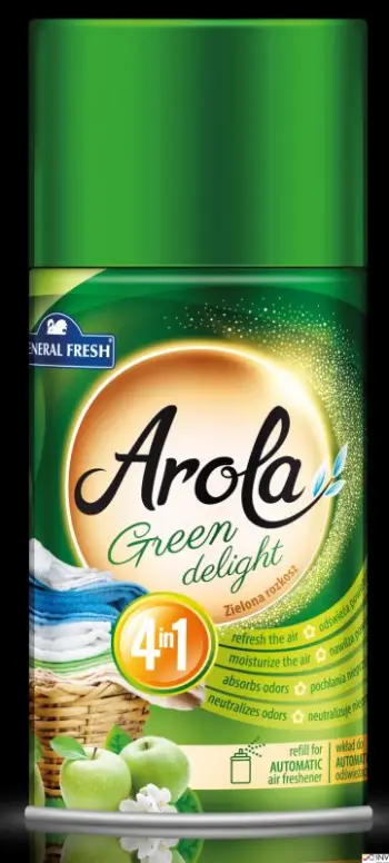 Refill freskues ajri Arola Green Delight, 250 ml, jeshile