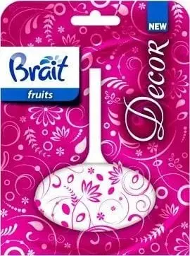 Freshues tualeti Brait Toilet Rim Block Decor Fruits, 40g, aromë fruta