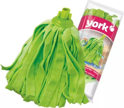 Rezervë mopi York Microfiber Strip 7702, mikrofibër, për dysheme - 1