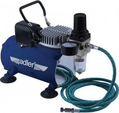 Kompresor mini Adler AD-4001, 140W, 25 l/min, blu - 2