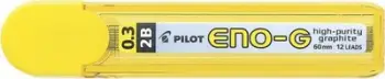 Refill për laps mekanik Pilot ENO G, 0.3mm, 2B, i verdhë