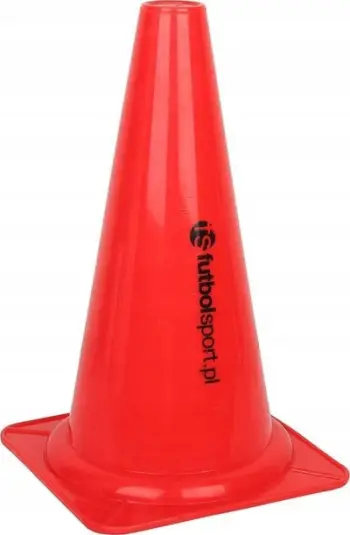 Kone plastike pa markë, 30 cm, portokalli