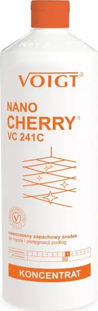 Koncentrat pastrimi dyshemeje Voigt Nano Cherry VC 241C, 1L, aromë qershie