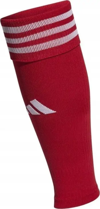 Mëngë futbolli adidas Team Sleeves 23 M HT6540, për mbrojtëse këmbësh, të kuqe