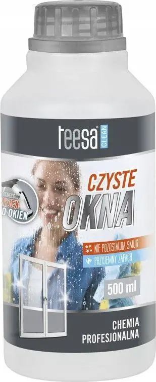Koncentrat pastrimi për dritare Teesa TSA0012, 500ml, pa vija