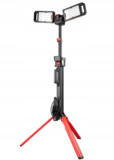 Reflektor LED PRO, tripod i palosshëm, bateri, 5000 lm - 1
