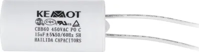Kondensator Kemot URZ3131, 14uF, 450V, i bardhë - 2