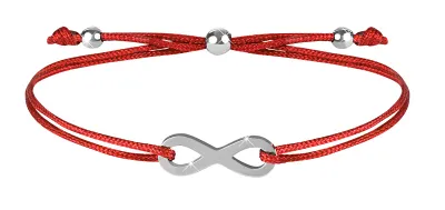 Byzylyk Troli Infinity, i kuq/argjendtë - 1