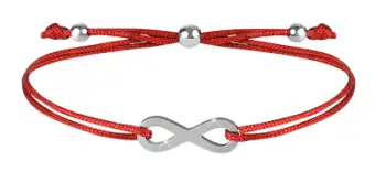Byzylyk Troli Infinity, i kuq/argjendtë