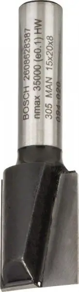 Freza brazde Bosch 2608628387, Ø 15 mm, gjatësi 51 mm