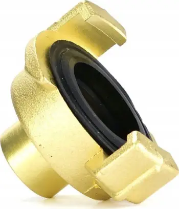 Konektor ktheze GEKA F 3/8", bronzi, 40mm, i artë