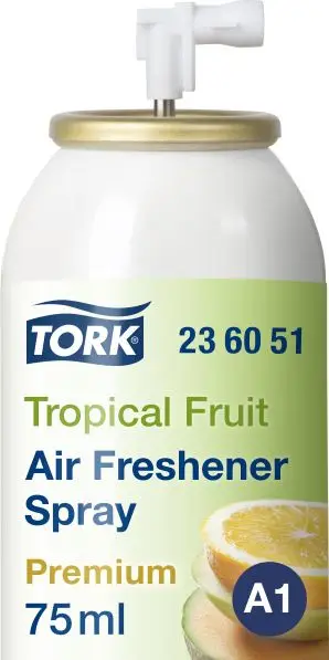 Freshkues ajri Tork, spray 75 ml, aromë fruta tropikale
