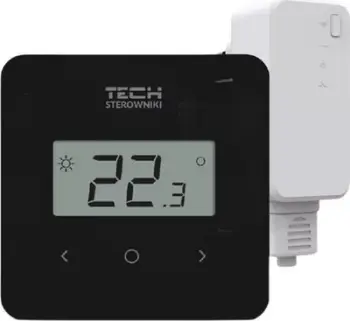 Regulator wireless dhome Tech T-2.2 STT-2.2BK, matje lagështie, montim sipërfaqësor, i zi