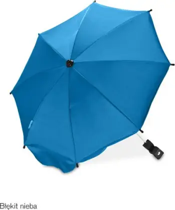 Çadër për karrocë Caretero Stroller Umbrella Sky Blue 31, universale, blu e hapur