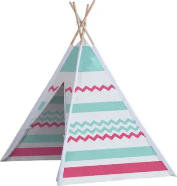 Çadër loje Play Tent Tepee, për fëmijë, shumëngjyrëshe