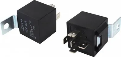 Relé universal MTuning_F, 30A, me bazë, i zi - 2