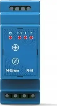 Relé wireless Tech Sterowniki PSZ-02, montim në shinë DIN, blu