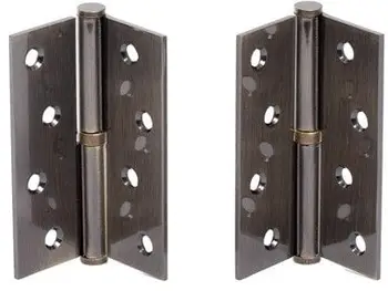 Menteshë dere Haushalt DOOR HINGE 100x70x2.5, majtas, bronz i vjetër