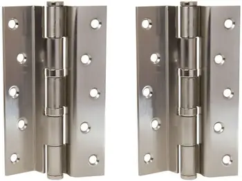 Mentesha GBC Hinge Bending 125x75x2.5mm, set 2 copë, nikel