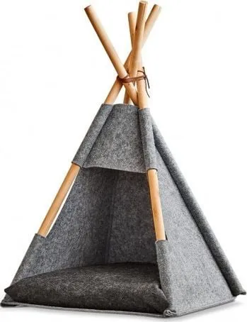 Çadër tipi për mace Zeller, material felt, gri - 1