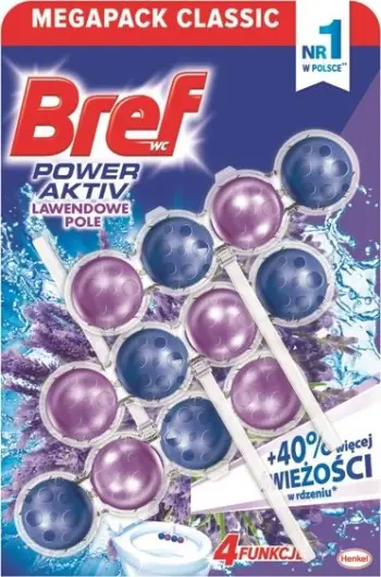 Freskues tualeti Bref WC Hanger Active Lavender, varëse, set 3x50g