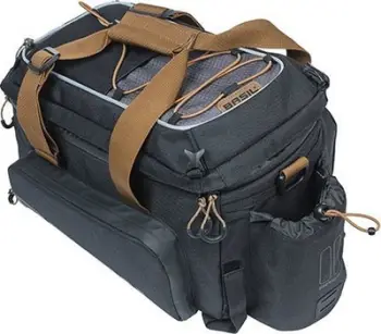 Çantë bagazhi për biçikletë Basil Miles Trunk Bag, 7L, rezistente ndaj ujit, e zezë
