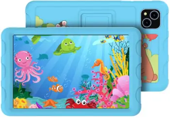 Tablet për fëmijë iGET SMART W8 Kids, 8", 4GB 64GB, blu