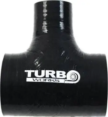 Konektor T TurboWorks, silikon 67mm 32mm, i zi
