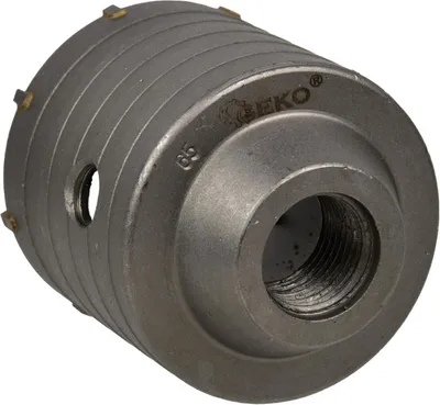 Freza rrethore GEKO SDS Plus, 65 mm, për mur, metalike - 3
