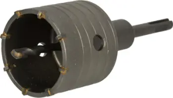 Freza rrethore GEKO SDS Plus, 65 mm, për mur, metalike