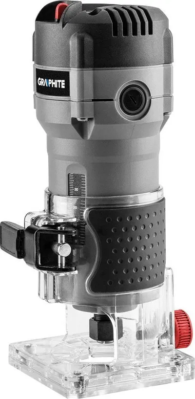 Frezë skajesh Graphite 59G718, 510W, 6–8mm, e kuqe - 1