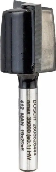 Freza për dru Bosch Groove Cutter Standard, diametër 6 mm, gjatësi 51 mm