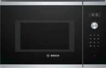 Furrë me mikrovalë e integruar Bosch BEL554MS0, 25L, 900W, inox