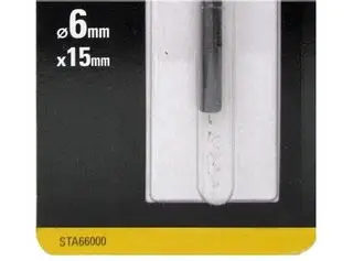 Frezë druri Stanley STA66000, 6x15mm, drejtuese