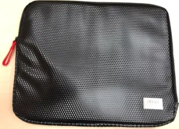 Çantë clutch Hugo Boss Boss GWP Fabric Bag, material tekstili, e zezë