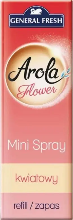 Rimbushës aromatizues ajri Arola Mini Spray Green Floral, aromë florale, jeshil