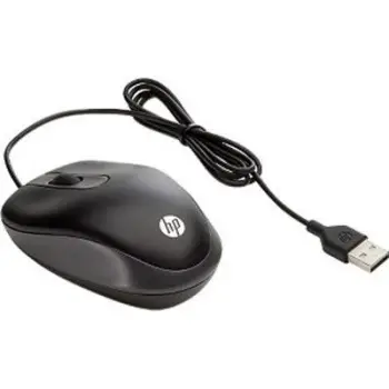 Mi kompjuterik HP USB Travel, me kabllo USB, kompakt, i zi