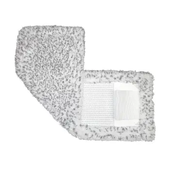 Rimbushje mop xhepi ABC Mop Duo, mikrofibër, 40 cm, e bardhë