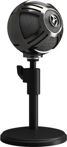 Mikrofon USB Arozzi Sfera SFERA CHROME, kondensator kardioid, dalje kufjesh 3.5mm, krom