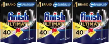 Tableta enëlarëse Finish Powerball Ultimate Lemon, 120 copë