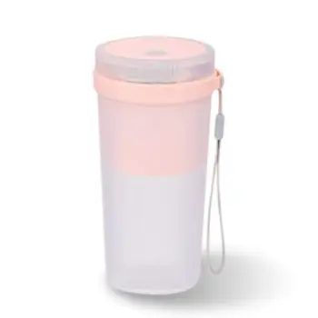 Mini Blender USB me formë shisheje, bardhë/rozë. UNIMIKS
