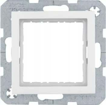 Kornizë Berker B.Kwadrat Adaptive Systo, 45x45mm, duroplast, e bardhë