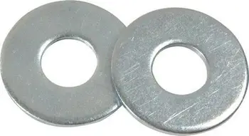 Rondelë e galvanizuar DIN 440R, M6, metalike