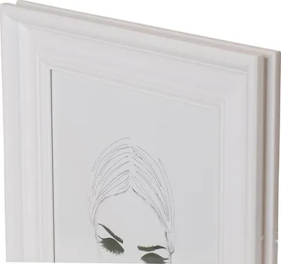 Kornizë fotografish Charleston White, 50x70 cm, e bardhë - 2