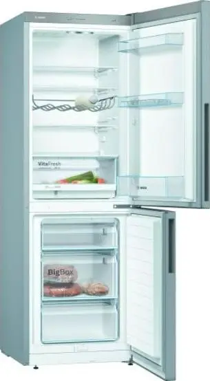 Frigorifer kombinë Bosch KGV33VLEA, 287L, LowFrost, inox